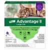 Advantage II Topical Flea And Tick For Cats - Under 9 Lbs - 4 Pack -Weruva Shop advantage ii topical flea and tick for cats under 9 lbs 4 pack 351104