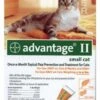 Advantage II Topical Flea And Tick For Cats - Up To 9 Lbs - 4 Pack -Weruva Shop advantage ii topical flea and tick for cats up to 9 lbs 4 pack 683681