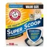 Arm & Hammer Super Scoop Clumping Cat Litter - Fragrance Free - 29 Lbs -Weruva Shop arm hammer super scoop clumping cat litter fragrance free 29 lbs 397490