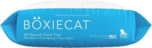 Boxiecat Scent-Free Clay Cat Litter - 40 Lbs -Weruva Shop boxiecat scent free clay cat litter 40 lbs 889183