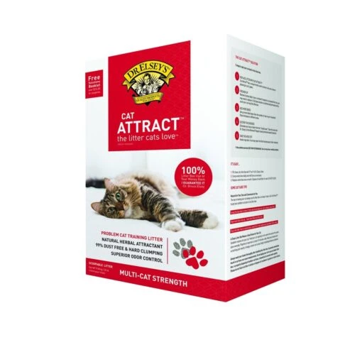 Dr. Elsey’s® Cat Attract™ Cat Litter - 20 Lbs -Weruva Shop dr elseysr cat attract cat litter 20 lbs 717611