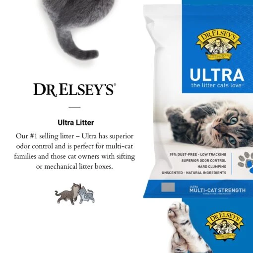 Dr. Elsey’s® Ultra Precious Scoopable Cat Litter - 18 Lbs -Weruva Shop dr elseysr ultra precious scoopable cat litter 18 lbs 384261