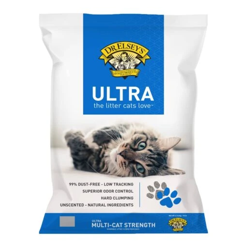 Dr. Elsey’s® Ultra Precious Scoopable Cat Litter - 18 Lbs -Weruva Shop dr elseysr ultra precious scoopable cat litter 18 lbs 671991