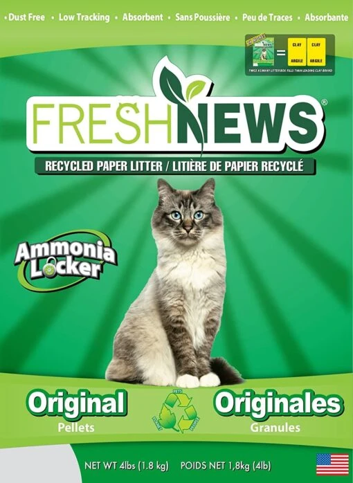 Fresh News Fresh News Cat Litter - 4 Lb Bag - 6 Count -Weruva Shop fresh news fresh news cat litter 4 lb bag 6 count 592732