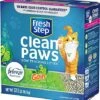 Fresh Step Clean Paws Cat Litter - Gain Scent - 22.5 Lbs -Weruva Shop fresh step clean paws cat litter gain scent 225 lbs 692521