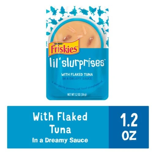 Friskies Lil Slurprises With Flaked Tuna Cat Food Compliment -Weruva Shop friskies lil slurprises with flaked tuna cat food compliment 189579