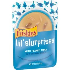 Friskies Lil Slurprises With Flaked Tuna Cat Food Compliment -Weruva Shop friskies lil slurprises with flaked tuna cat food compliment 762675