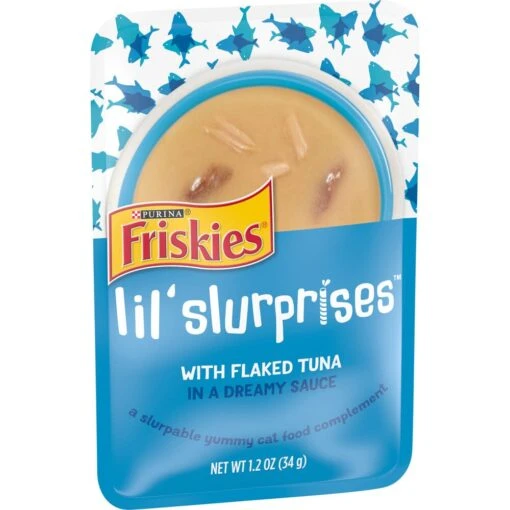 Friskies Lil Slurprises With Flaked Tuna Cat Food Compliment -Weruva Shop friskies lil slurprises with flaked tuna cat food compliment 762675