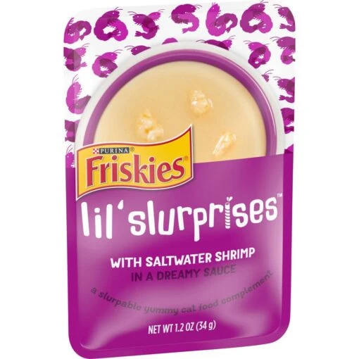 Friskies Lil Slurprises With Saltwater Shrimp Cat Food Compliment -Weruva Shop friskies lil slurprises with saltwater shrimp cat food compliment 755671