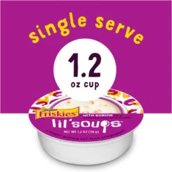 Friskies Natural Grain-Free Lil' Soups With Shrimp In Chicken Broth Cat Food Compliment -Weruva Shop friskies natural grain free lil soups with shrimp in chicken broth cat food compliment 903694