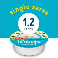 Friskies Natural Grain-Free Lil' Soups With Tuna In Chicken Broth Cat Food Compliment -Weruva Shop friskies natural grain free lil soups with tuna in chicken broth cat food compliment 735336