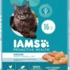 Iams ProActive Health Indoor Weight Hairball Dry Cat Food - 16 Lb Bag -Weruva Shop iams proactive health indoor weight hairball dry cat food 16 lb bag 237458