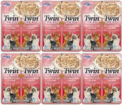 Inaba Twin Packs In Flavored Broth Cat Treats - Tuna And Chicken - 1.4 Oz - 2 Pack - 6 Pack -Weruva Shop inaba twin packs in flavored broth cat treats tuna and chicken 14 oz 2 pack 6 pack 281910