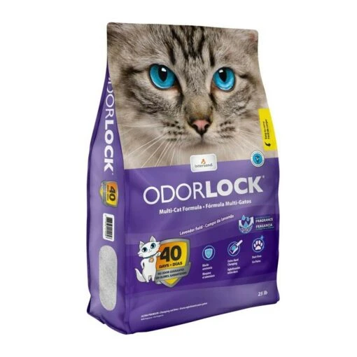 Intersand Classic Premium Clumping Odor Lock Cat Litter - Lavender #12 -Weruva Shop intersand classic premium clumping odor lock cat litter lavender 12 302203