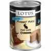 Lotus Pate Grain-Free Rabbit Canned Cat Food - 12.5 Oz - Case Of 12 -Weruva Shop lotus pate grain free rabbit canned cat food 125 oz case of 12 704162