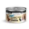 Lotus Pate Grain-Free Rabbit Canned Cat Food - 2.75 Oz - Case Of 24 -Weruva Shop lotus pate grain free rabbit canned cat food 275 oz case of 24 842086