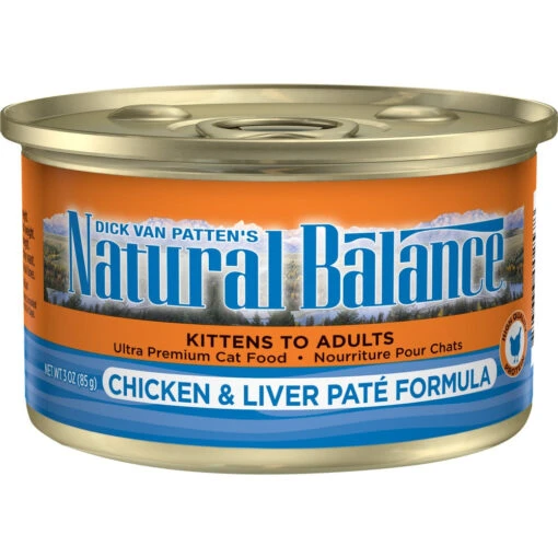 Natural Balance Chicken And Liver Pate Canned Cat Food -Weruva Shop natural balance chicken and liver pate canned cat food 361164