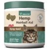 Naturvet Hemp Hairball Aid Plus Hemp Seed Soft Chews Cat Chewy Supplements - 60 Ct -Weruva Shop naturvet hemp hairball aid plus hemp seed soft chews cat chewy supplements 60 ct 861064