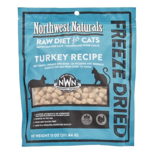 Northwest Naturals Freeze Dried Turkey Cat Recipe Freeze-Dried Cat Treats - 11 Oz Bag -Weruva Shop northwest naturals freeze dried turkey cat recipe freeze dried cat treats 11 oz bag 666596