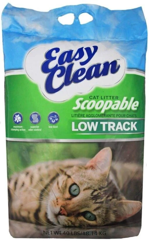 Pestell Clump Cat Litter Low-Track Formula - 40 Lb Bag -Weruva Shop pestell clump cat litter low track formula 40 lb bag 875438