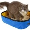 Pet Life ® 'Litter Go' Travel Folding Waterproof Kitty Cat Litterbox And Bath -Weruva Shop pet life r litter go travel folding waterproof kitty cat litterbox and bath 870743