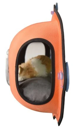 Pet Life ® 'Purr-view' See-through Suction Cup Kitty Cat Lounger And Bed -Weruva Shop pet life r purr view see through suction cup kitty cat lounger and bed 674129