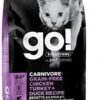 Petcurean GO! Carnivore Grain-Free Chicken, Turkey & Duck Cat Dry Cat Food - 3 Lb Bag -Weruva Shop petcurean go carnivore grain free chicken turkey duck cat dry cat food 3 lb bag 689082