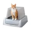 Petsafe Scoopfree Self-Cleaning Hooded Cat Litter Box -Weruva Shop petsafe scoopfree self cleaning hooded cat litter box 622369