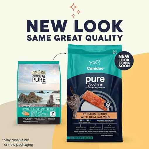 Pure Sea Grain-Free Dry Cat Food - Fresh Salmon - 5 Lbs -Weruva Shop pure sea grain free dry cat food fresh salmon 5 lbs 629385