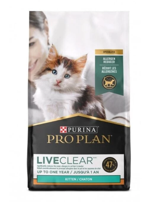 Purina Pro Plan LiveClear Dry Cat Food For Kittens Chicken & Rice Formula -Weruva Shop purina pro plan liveclear dry cat food for kittens chicken rice formula 171169