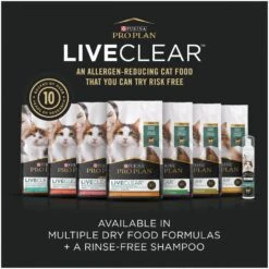 Purina Pro Plan LiveClear Dry Cat Food For Kittens Chicken & Rice Formula -Weruva Shop purina pro plan liveclear dry cat food for kittens chicken rice formula 845976