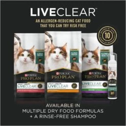 Purina Pro Plan LIVECLEAR Senior Adult Prime Plus Longer Life Formula Cat Food -Weruva Shop purina pro plan liveclear senior adult prime plus longer life formula cat food 835444