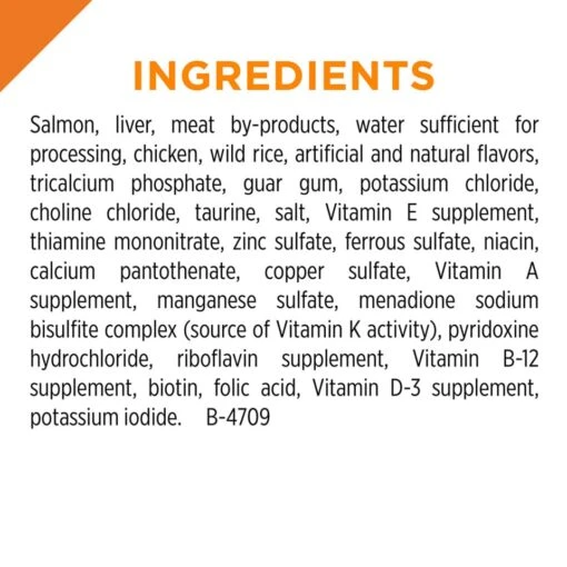 Purina Pro Plan Pate Salmon & Wild Rice Entree Wet Cat Food -Weruva Shop purina pro plan pate salmon wild rice entree wet cat food 447315