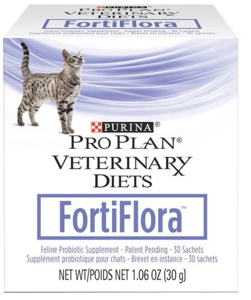 Purina Pro Plan Veterinary Diets Fortiflora Feline Probiotic Supplement -Weruva Shop purina pro plan veterinary diets fortiflora feline probiotic supplement 280428