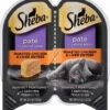 Sheba Premium Pate Twin Pack Chicken & Liver Entrée Wet Cat Food - 2.65 Oz - Case Of 24 -Weruva Shop sheba premium pate twin pack chicken liver entree wet cat food 265 oz case of 24 841815