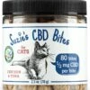 Suzie's CBD Treats CBD Bites For Cats Chicken & Tuna 0.5 Mg Cat Biscuits - 80 Ct Jar -Weruva Shop suzies cbd treats cbd bites for cats chicken tuna 05 mg cat biscuits 80 ct jar 910574