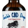 Suzie's CBD Treats Extra Strength Dog And Cat Health Supplements - 2 Oz (1000mg) CBD Dropper -Weruva Shop suzies cbd treats extra strength dog and cat health supplements 2 oz 1000mg cbd dropper 787951