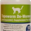 Tapeworm De-Wormer Capsule For Cats Cat Wormers - 10 Count -Weruva Shop tapeworm de wormer capsule for cats cat wormers 10 count 975398