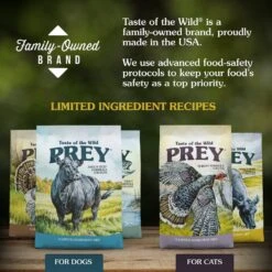 Taste Of The Wild Grain Free Prey Limited Ingredient Angus Beef Dry Cat Food -Weruva Shop taste of the wild grain free prey limited ingredient angus beef dry cat food 595258