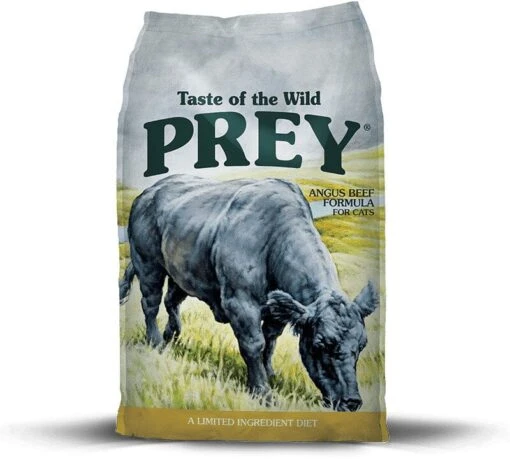 Taste Of The Wild Grain Free Prey Limited Ingredient Angus Beef Dry Cat Food -Weruva Shop taste of the wild grain free prey limited ingredient angus beef dry cat food 697680