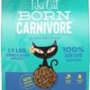 Tiki Cat Born Carnivore Non-GMO Herring & Salmon Non Kibble Dry Cat Food - 2.8 Lb Bag -Weruva Shop tiki cat born carnivore non gmo herring salmon non kibble dry cat food 28 lb bag 730599