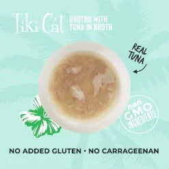 Tiki Cat Tuna Broth Cat Food Toppers - 1.3 Oz Pouch - Pack Of 12 -Weruva Shop tiki cat tuna broth cat food toppers 13 oz pouch pack of 12 502073