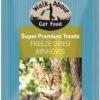 Walk About Freeze Dried Minnows Cat Treats -Weruva Shop walk about freeze dried minnows cat treats 186359