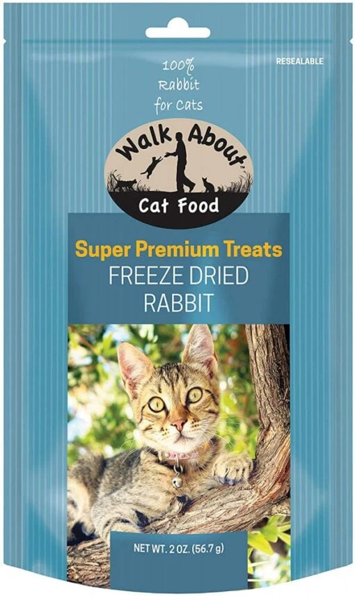 Walk About Freeze Dried Rabbit Cat Treats -Weruva Shop walk about freeze dried rabbit cat treats 358765