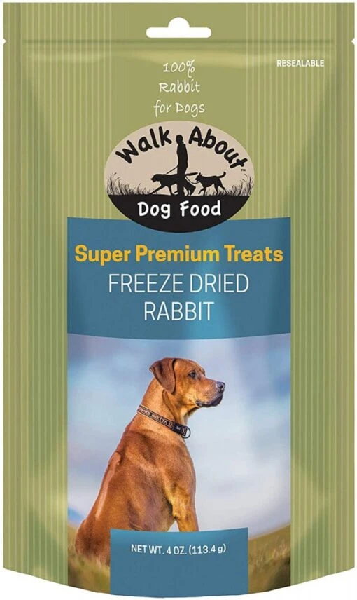 Walk About Freeze Dried Rabbit Dog Treats -Weruva Shop walk about freeze dried rabbit dog treats 521242