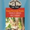 Walk About Freeze Dried Wild Boar Cat Treats -Weruva Shop walk about freeze dried wild boar cat treats 688109