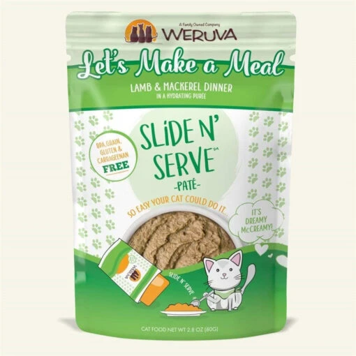 Weruva Slide And Serve Make-a-Meal Wet Cat Food - 2.8 Oz - Case Of 12 -Weruva Shop weruva slide and serve make a meal wet cat food 28 oz case of 12 459285