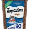 Whiskas Temptations Salmon Soft And Crunchy Cat Treats - 30 Oz -Weruva Shop whiskas temptations salmon soft and crunchy cat treats 30 oz 828460