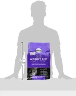 World's Best Cat Litter Multiple-Cat Lavender Scented Clumping Cat Litter - 15 Lbs - Case Of 3 -Weruva Shop worlds best cat litter multiple cat lavender scented clumping cat litter 15 lbs case of 3 283383