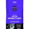 World's Best Cat Litter Multiple-Cat Lavender Scented Clumping Cat Litter - 15 Lbs - Case Of 3 -Weruva Shop worlds best cat litter multiple cat lavender scented clumping cat litter 15 lbs case of 3 793499